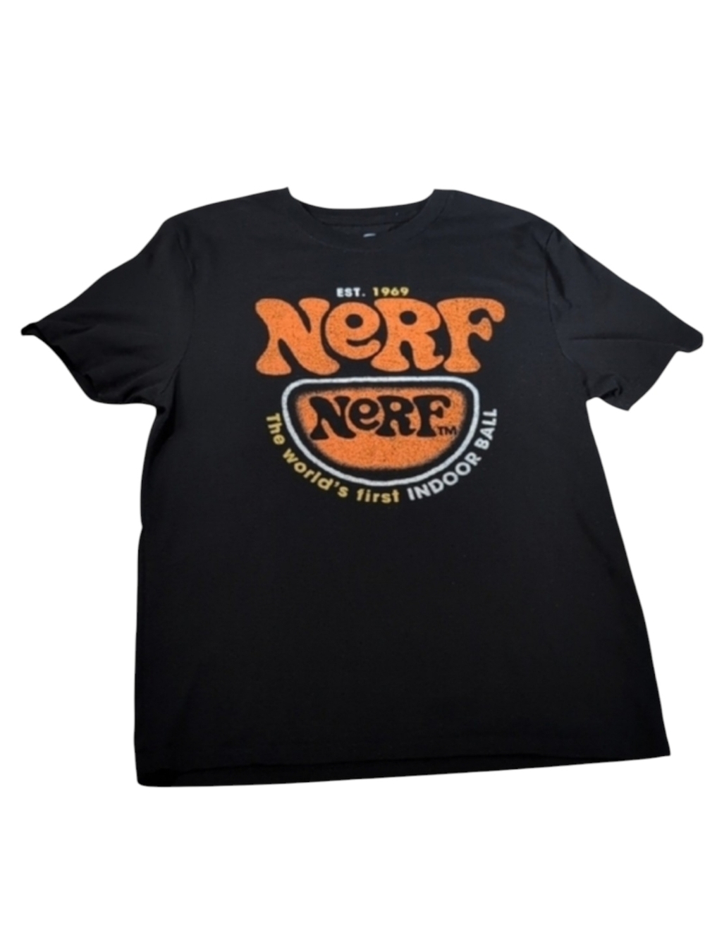 Nerf World's First Indoor Ball T-Shirt Size Medium
